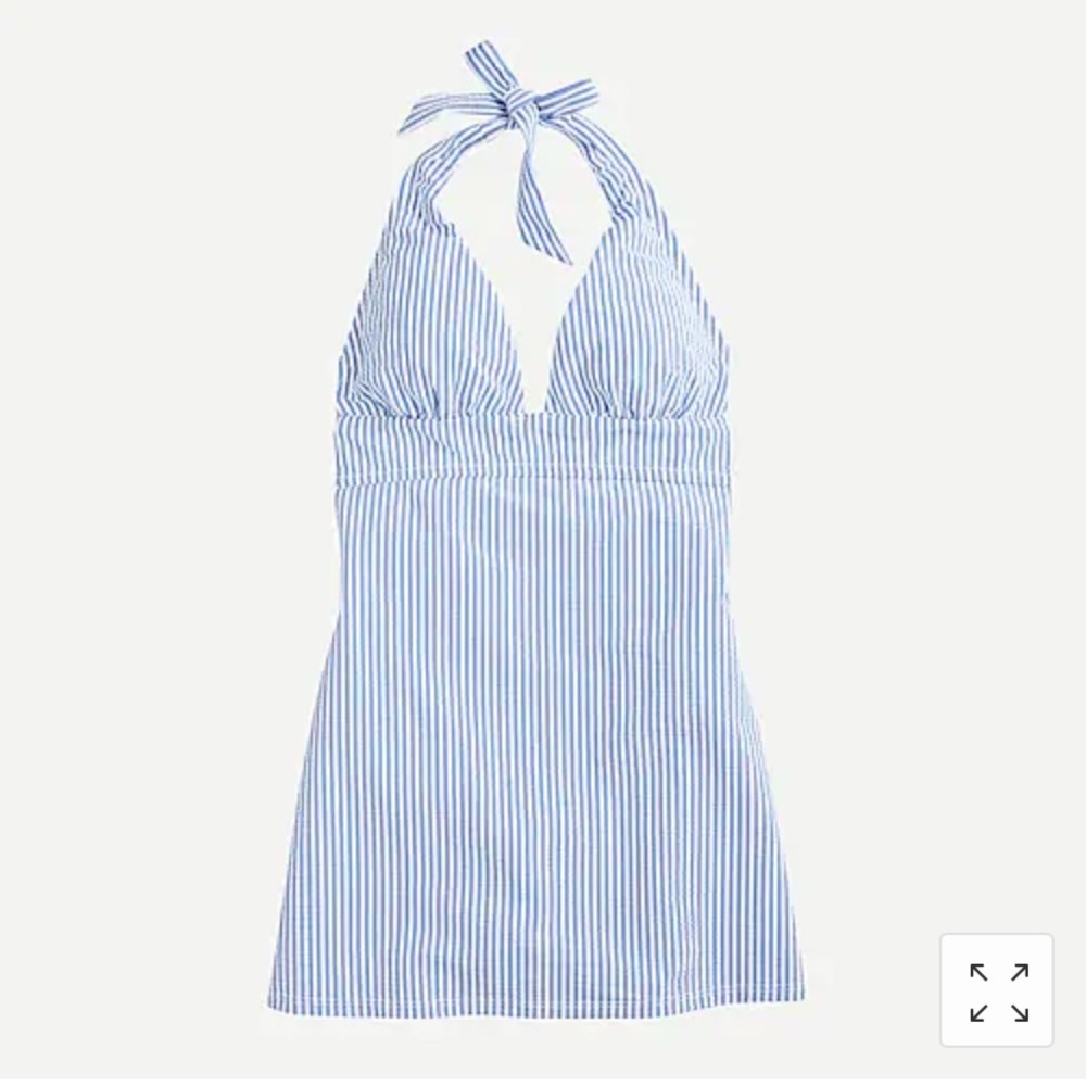 ISO J.Crew Seersucker Swim Dress